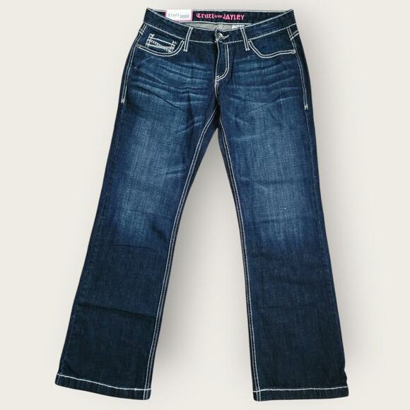 Cruel Denim Jeans Ladies/Juniors Sz 7R Jayley Mid-rise Trouser Bootcut Western - Picture 1 of 8